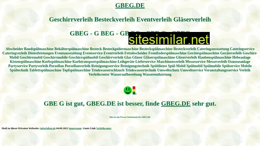 Gbeg similar sites