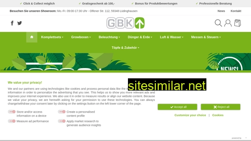 gbk-shop.de alternative sites