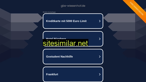 gbs-wiesenhof.de alternative sites