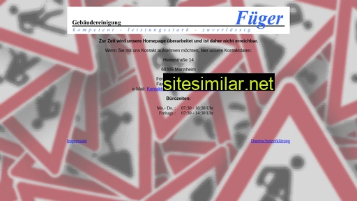 gebaeudereinigung-fueger.de alternative sites