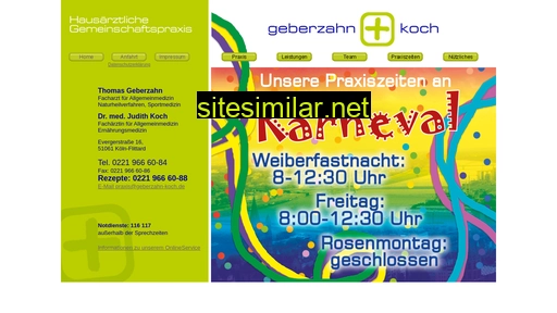 Geberzahn-koch similar sites