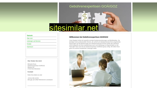 gebuehrenexpertisen-goaegoz.de alternative sites