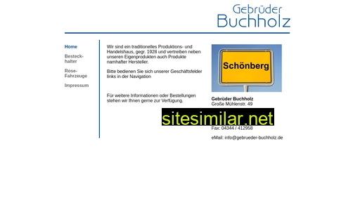 gebrueder-buchholz.de alternative sites