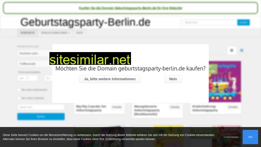 geburtstagsparty-berlin.de alternative sites