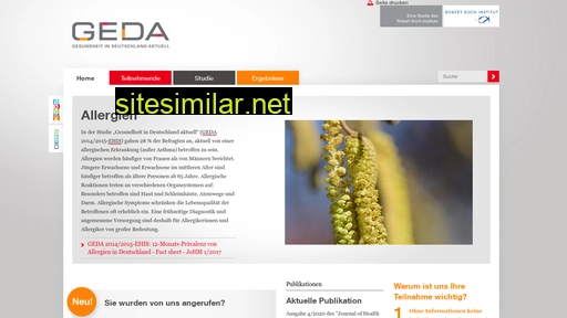 geda-studie.de alternative sites
