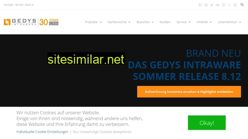gedys-intraware.de alternative sites