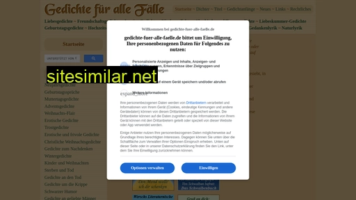 Gedichte-fuer-alle-faelle similar sites