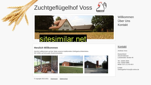 Gefluegelhof-voss similar sites