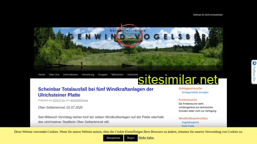 gegenwind-vogelsberg.de alternative sites