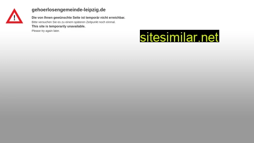 gehoerlosengemeinde-leipzig.de alternative sites