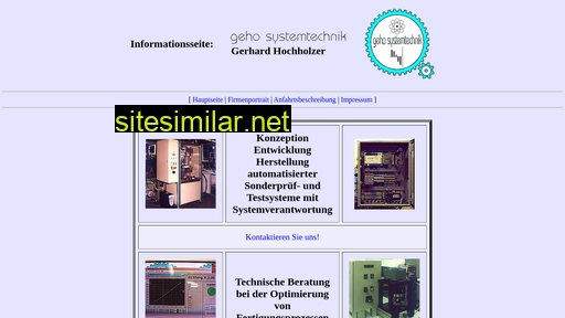 Geho-systemtechnik similar sites