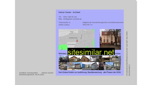 Geisler-architekt similar sites