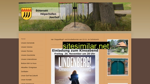 gemeinde-boetersen.de alternative sites