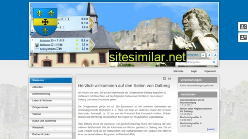 gemeinde-dalberg.de alternative sites