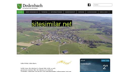 gemeinde-dedenbach.de alternative sites
