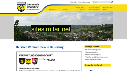 Gemeinde-deuerling similar sites