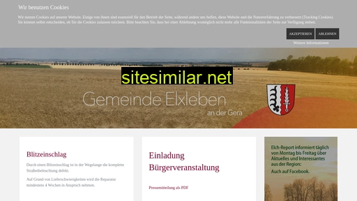 Gemeinde-elxleben similar sites