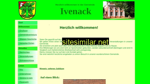 gemeinde-ivenack.de alternative sites