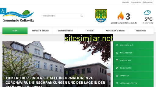 Gemeinde-kolkwitz similar sites