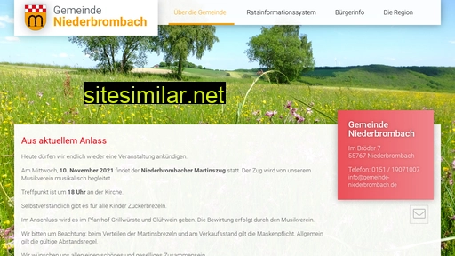 gemeinde-niederbrombach.de alternative sites