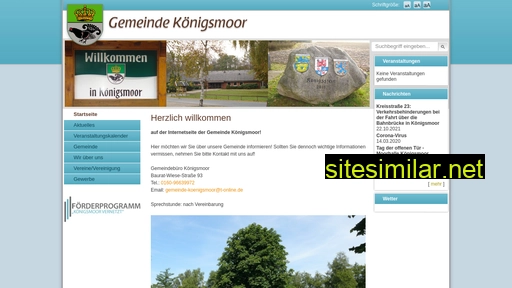 Gemeindekoenigsmoor similar sites