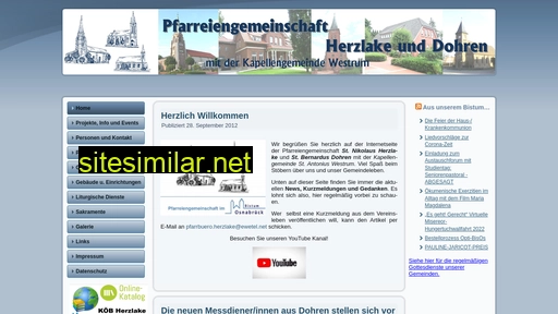 gemeindeverbund-herzlake-dohren.de alternative sites