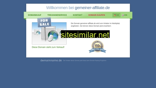 Gemeiner-affiliate similar sites