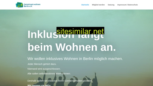 gemeinsam-wohnen-berlin.de alternative sites