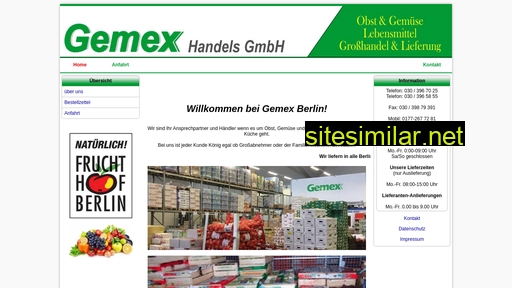 gemex-berlin.de alternative sites