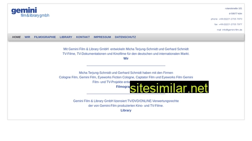 gemini-library.de alternative sites