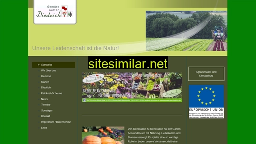 gemuesegartendiedrich.homepage.t-online.de alternative sites