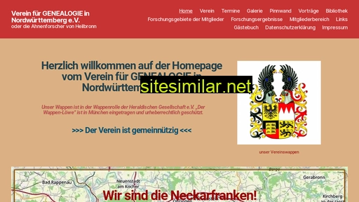 genealogie-nordwuerttemberg.de alternative sites