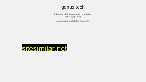 genus-tech.de alternative sites