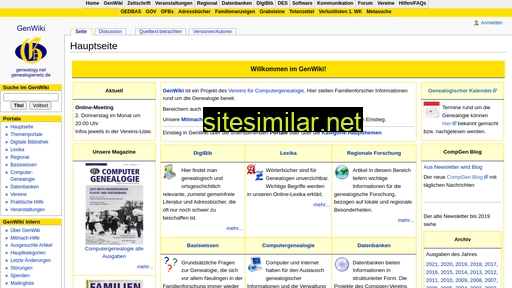 Genwiki similar sites