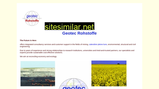 geotec-rohstoffe.de alternative sites