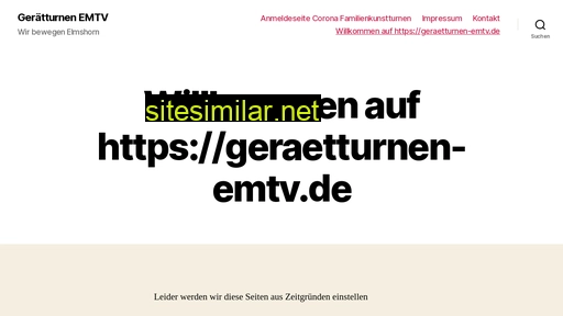 Geraetturnen-emtv similar sites