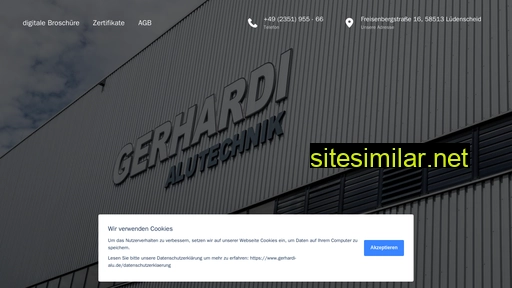gerhardi-alu.de alternative sites