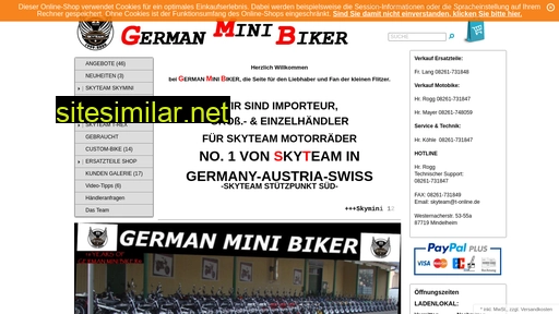 German-mini-biker similar sites