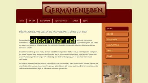 germanenleben.de alternative sites