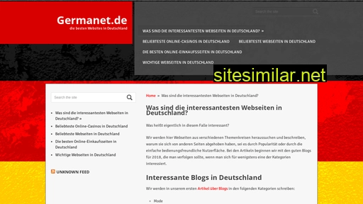 Germanet similar sites