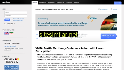 germantechnology-iraniantextile.de alternative sites