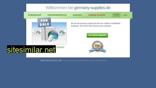 germany-supplies.de alternative sites