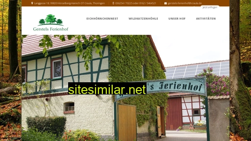 gerstels-ferienhof.de alternative sites