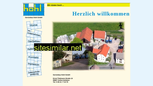 Geruestbau-hohl similar sites