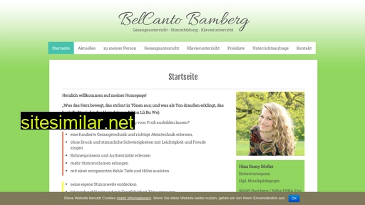 gesangsunterricht-bamberg.de alternative sites
