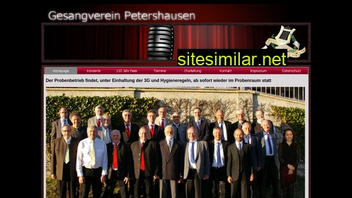 gesangverein-petershausen.de alternative sites
