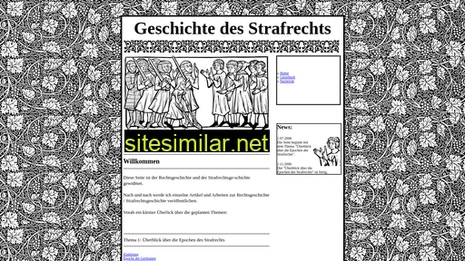 Geschichte-des-strafrechts similar sites