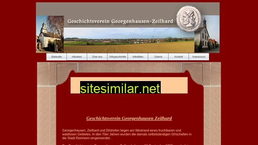 Geschichtsverein-georgenhausen-zeilhard similar sites