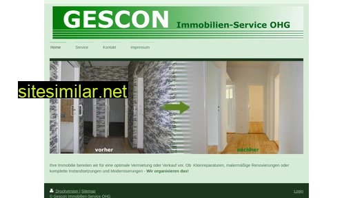 Gescon-service similar sites