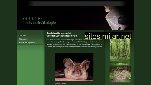 Gessner-landschaftsoekologie similar sites